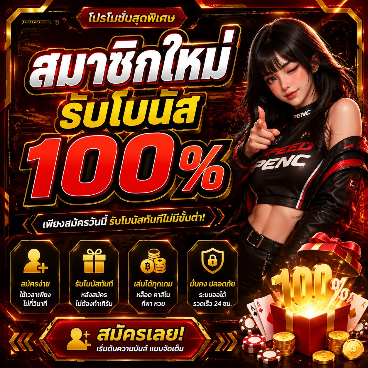 AMC68 คาสิโนออนไลน์ บาคาร่า รูเล็ต ถ่ายทอดสด